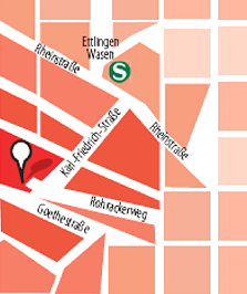 Karte Ettlingen